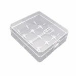 Batterijhouder Box 4× 18650 Transparant Plastic Opslag Bescherming