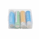 Batterijhouder Box 4× 18650 Transparant Plastic Opslag Bescherming