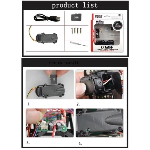 HD-camera voor U12W quadcopter, compatibel met U818A en U829A