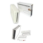 Complete witte Nintendo Wii-behuizing met knoppen en schroeven voor reparatie
