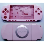 Complete behuizing PSP 2000 roze met knoppen voor PSP Slim