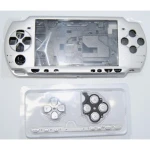 Complete behuizing PSP 2000 slim zilver met knoppen voor reparatie