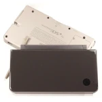 Nintendo DSi XL behuizing bruin - complete set met knoppen en schroeven