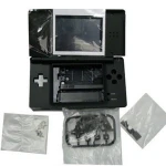 Zwarte vervangende behuizing voor Nintendo DS Lite reparatie en tuning
