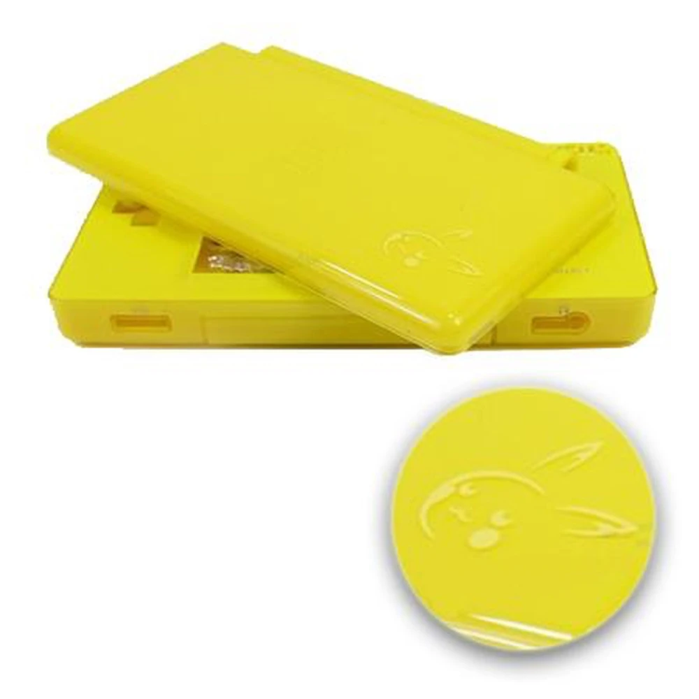 Vervangende behuizing Nintendo DS Lite Pikachu voor reparatie en personalisatie