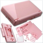 Roze vervangbehuizing voor Nintendo DS Lite voor complete vervanging en personalisatie