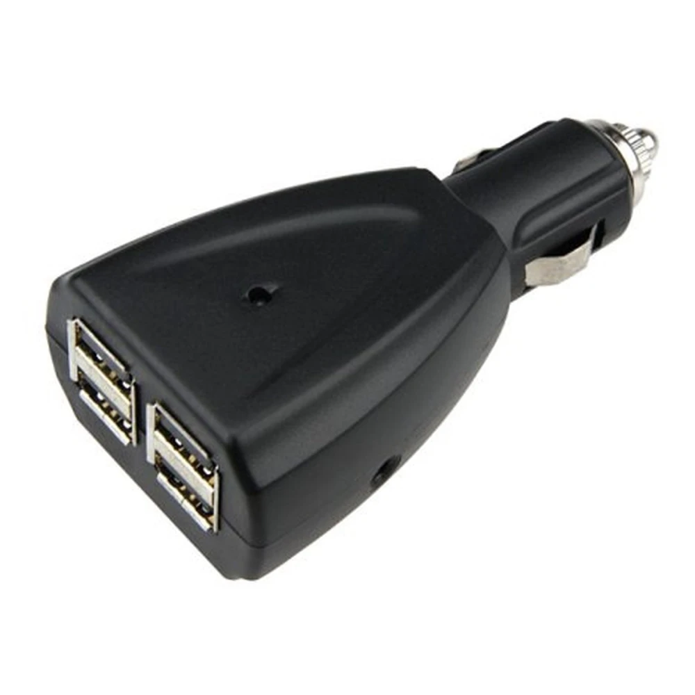 USB-autolader met 4 poorten voor snel en efficiënt laden