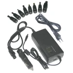 Universele 90W laptoplader voor thuis en auto, compatibel met laptops