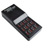 USB-oplader 12 poorten 5V 30A - snellaadstation voor smartphones en tablets