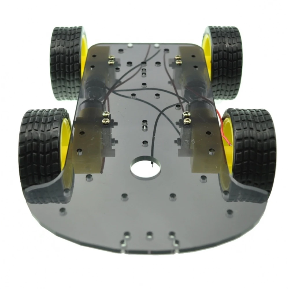 4x4 robotchassis met motoren - ideaal voor educatieve robotica en DIY-projecten