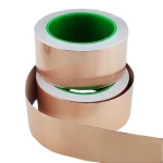 Koperen tape met lijmlaag 50mm x 20 meter voor elektronica