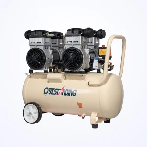Stille olievrije luchtcompressor 50L OTS550W x 2-50L Outstanding