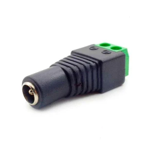 Vrouwelijke klemconnector voor voeding van ledstrip 12v DC