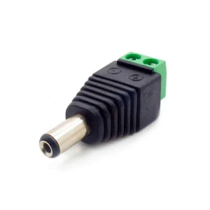 Mannelijke klemconnector voor 12V DC ledstrip, hoge kwaliteit en eenvoudige aansluiting