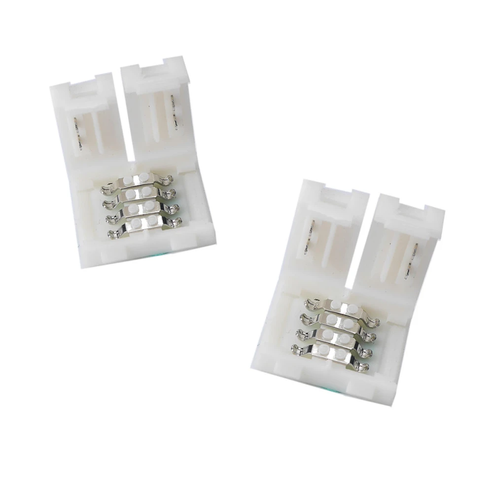 LED-clipconnector 4 pin 10mm 5050 RGB voor ledstrips