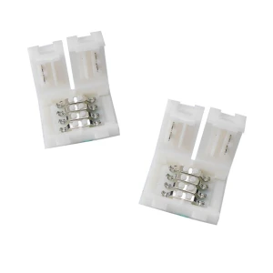 LED-clipconnector 4 pin 10mm 5050 RGB voor ledstrips