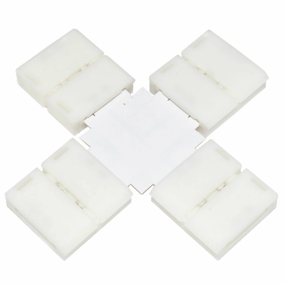 LED clipconnector Forma-X 10mm 4Pin 5050 RGB voor LED-strip