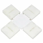 LED clipconnector Forma-X 10mm 4Pin 5050 RGB voor LED-strip