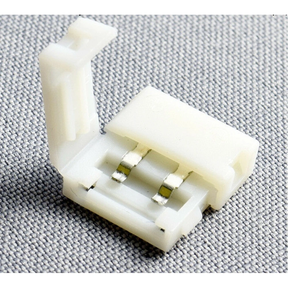 LED-connector 2 pin 10mm 5050 voor LED-strips