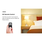 Conmutador inalámbrico Sonoff con app eWeLink para control desde smartphone