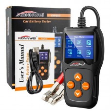 Konnwei Kw600 12v Voertuig Motorfiets Auto Diagnostische Batterij Tester Analyzer Hulpprogramma Voor Het Meten  Van De Motorwagen