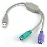 USB naar PS/2-converter voor toetsenbord en muis - satkit