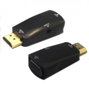 HDMI naar VGA converter met audio voor hoogwaardig beeld en geluid