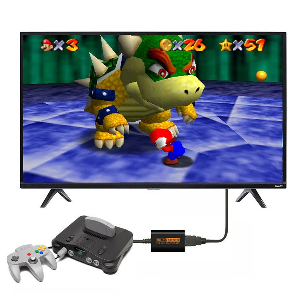 HDMI-converter voor Nintendo N64 - Adapter voor SNES, SFC en NGC
