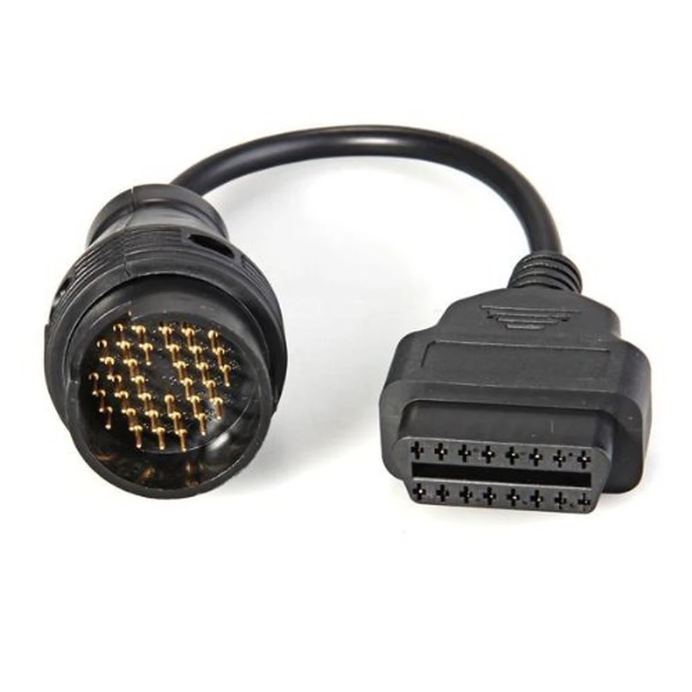 Mercedes Benz 38 pin naar OBD2 16 pin adapter voor autodiagnose