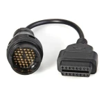 Mercedes Benz 38 pin naar OBD2 16 pin adapter voor autodiagnose
