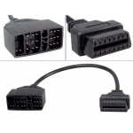Toyota 22 pin naar OBDII 16 pin adapter voor autodiagnose