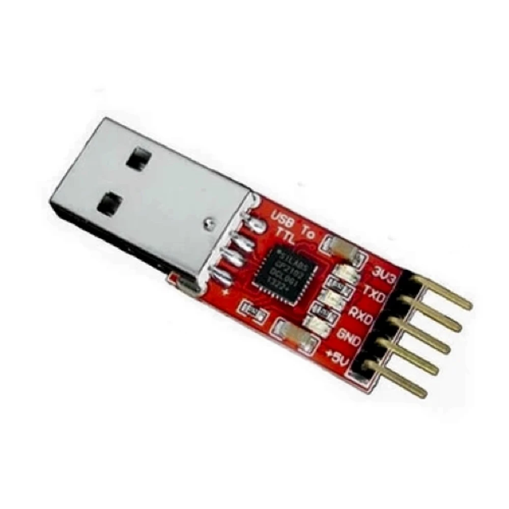 CP2102 USB-naar-Serieel TTL-converter voor UART TTL-communicatie