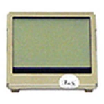 LCD-display Motorola V66 met frame en geleiderubber