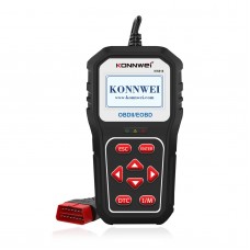 KONNWEI KW818 OBD2 Scanner: OBDII 2.8 "Code Reader | Universal diagnostisch hulpprogramma met batterij test voor auto's sinds 1996 (OBD II Protocol)