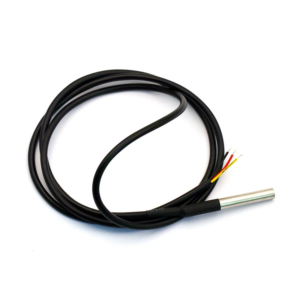 DS18B20 digitale waterdichte temperatuursensor compatibel met Raspberry Pi en Arduino