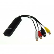 EasyCap USB Video Capture Adapter-compatibele vensters XP/VISTA/7/8 PC COMPUTER & SAT TV  7.00 euro - satkit