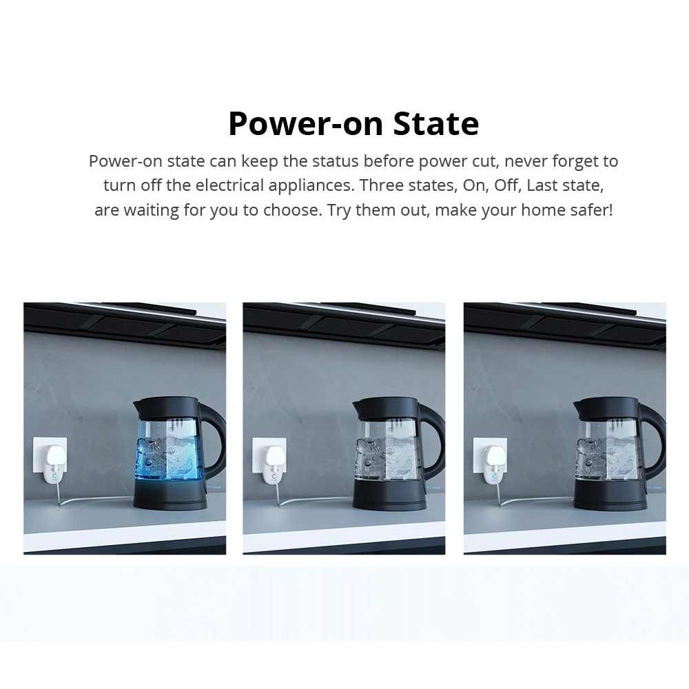 Sonoff S26 R2 slimme stekker - WiFi afstandsbediening voor EU