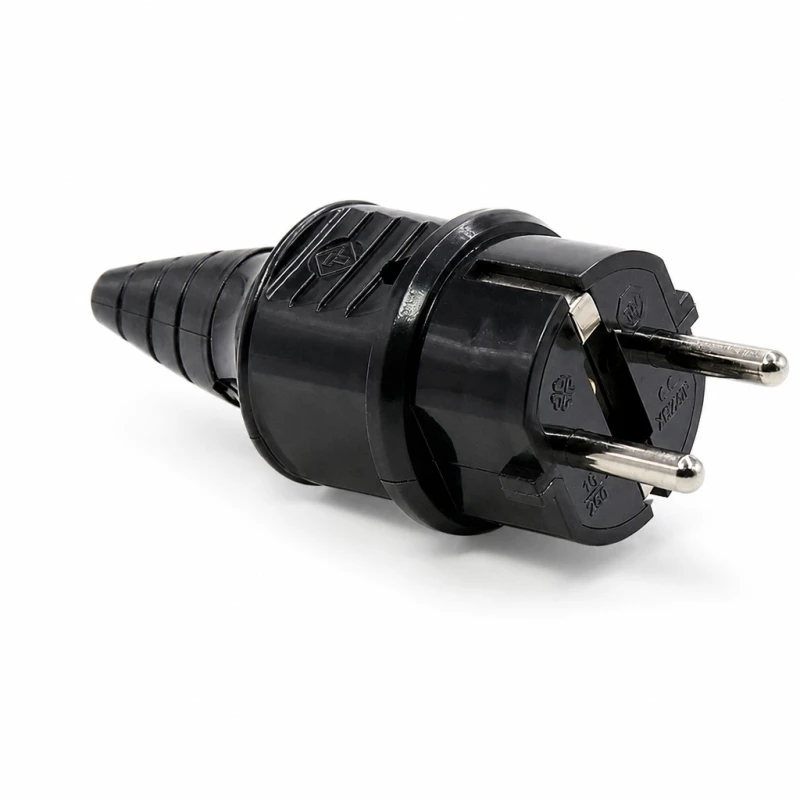 SCHUKO Stekker Demonteerbaar 16A 250V Type F Duits Europees Reparatie Industrieel