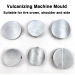 Bandenreparatieapparaat met automatische vulcanisator en constante temperatuur