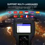 OBD motorfiets diagnosescanner JDiag M100 Pro voor KTM, Honda, Yamaha, Kawasaki en BMW