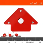 Magnetische lashoek 120 mm met sterke magneet voor lassen