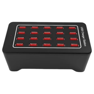 USB-oplaadstation 20 poorten met IQ Charge - 100W en 2.4A per poort