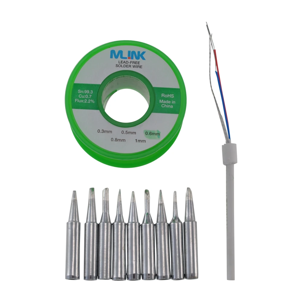 Mlink S1 digitale soldeerstation 60W met LED-display en temperatuurvergrendeling