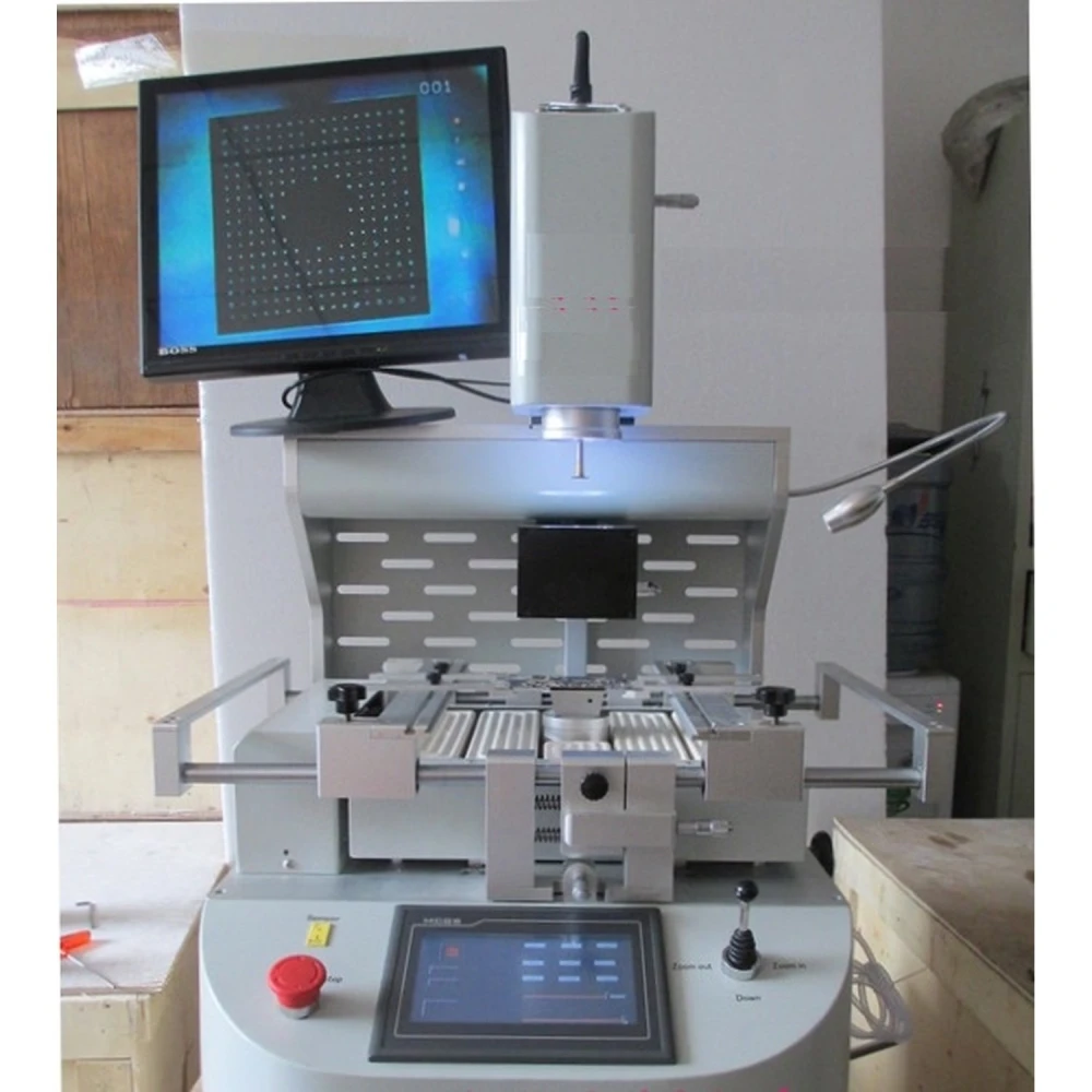 BGA reballing station Mlink X5 met drievoudige verwarmingszone en touchscreen