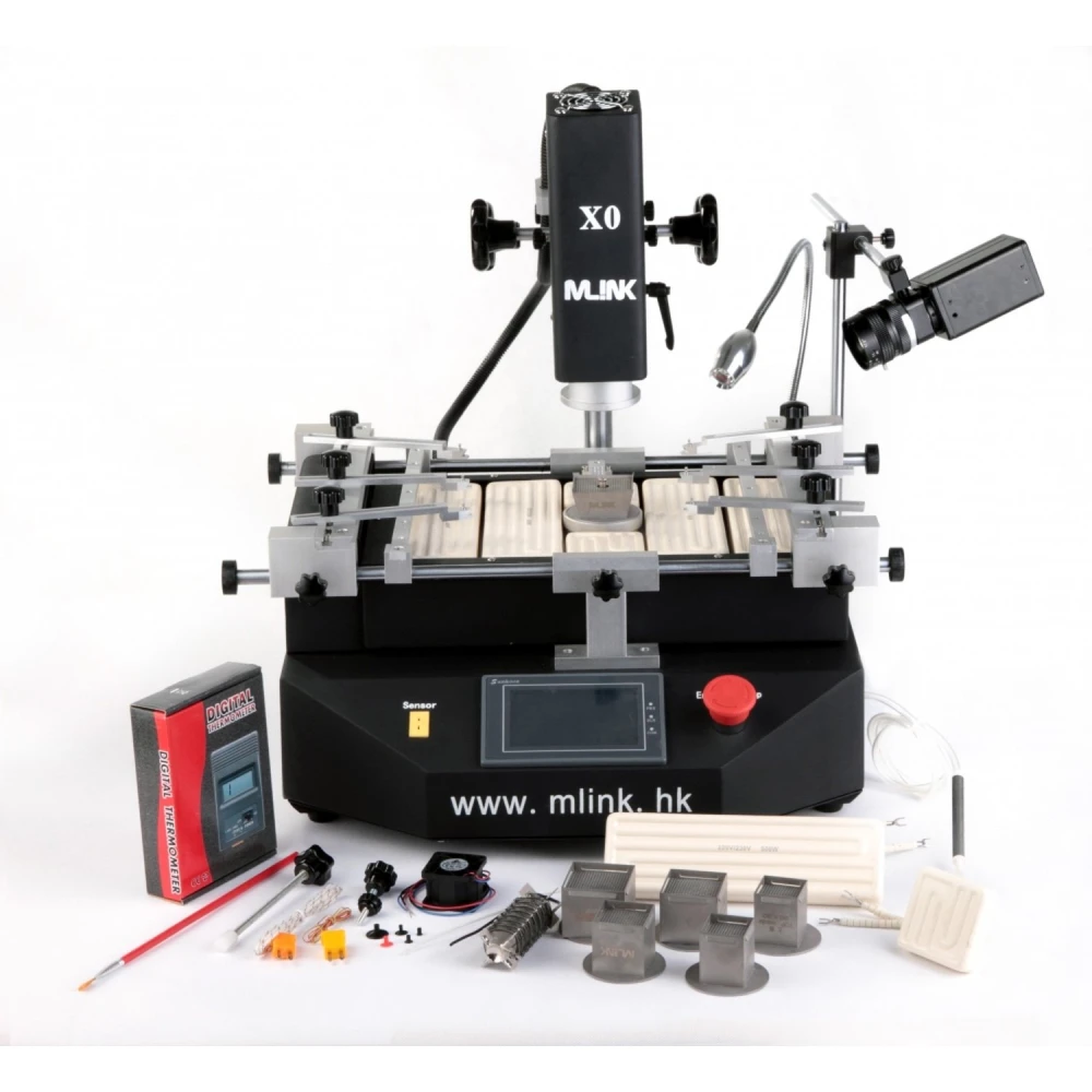 Mlink X0 reballingstation met HD-camera voor professioneel BGA-soldeerwerk