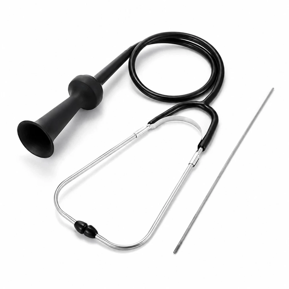 Professionele mechanische stethoscoop met verwisselbare metalen sonde