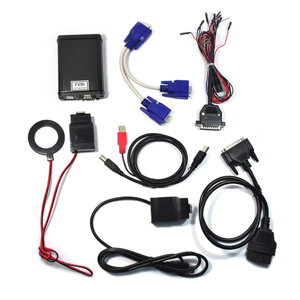 Fly 2014 FVDI Abrites Commander met 18 software voor autosleutels en kalibratie