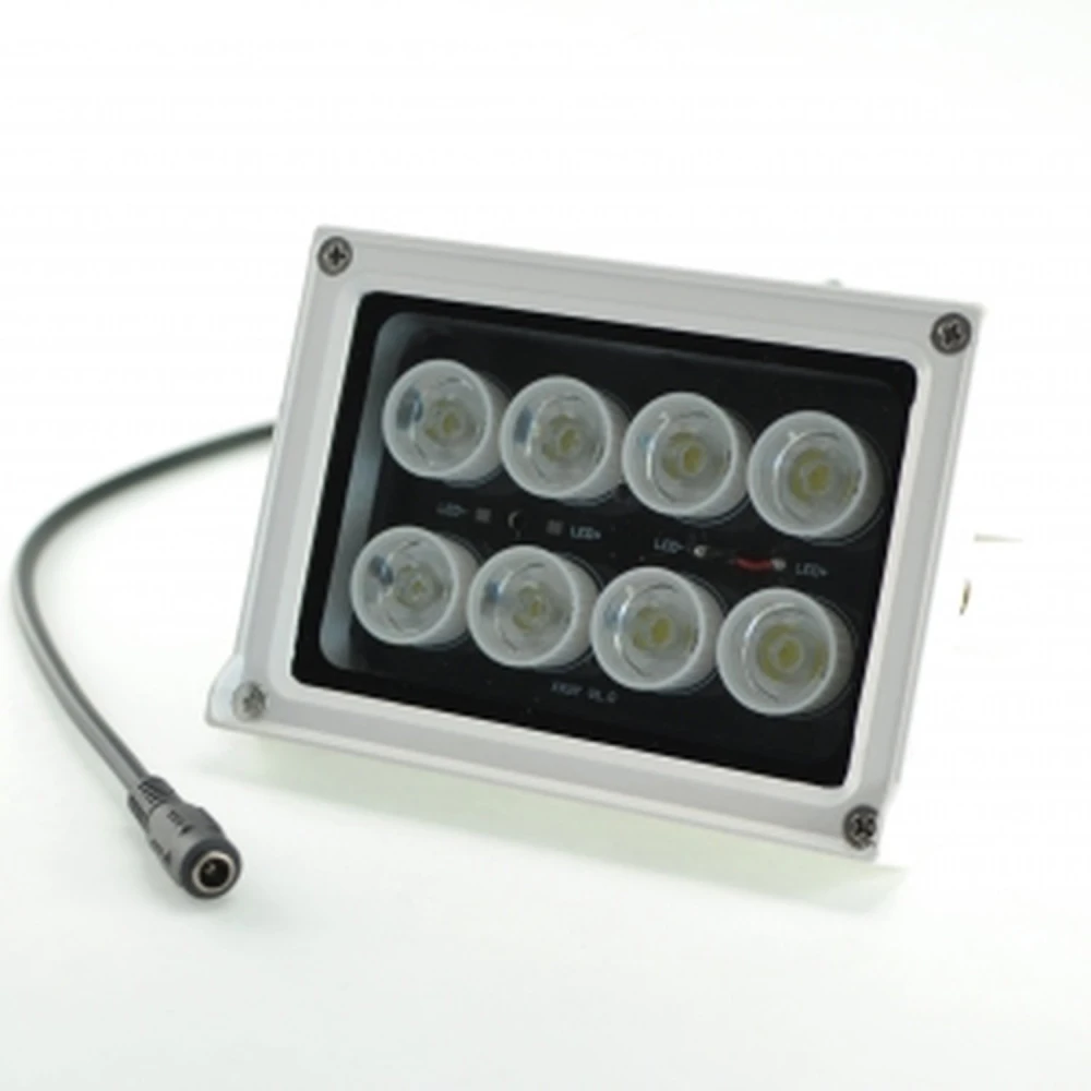 LED schijnwerper 12V met lichtsensor 10W 6500K voor buiten