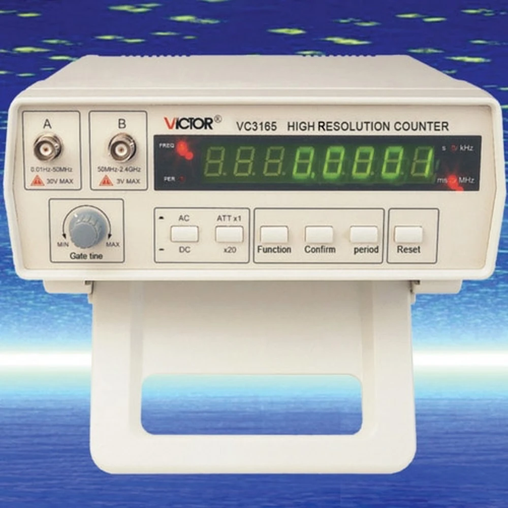 Frequentieteller Victor VC3165: multifunctionele frequentiemeter