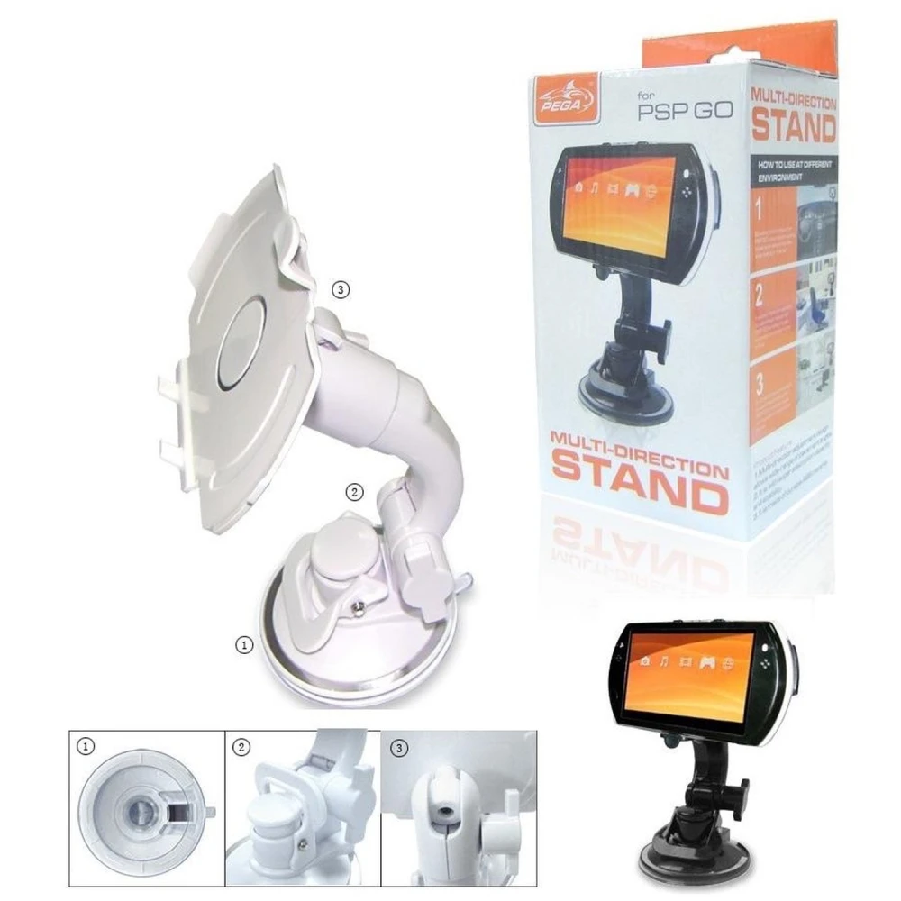 Witte PSP Go-hoes met bandje voor bescherming en comfort